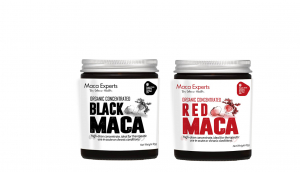 red and black maca